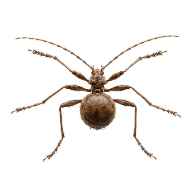 American spider beetle (Mezium americanum)