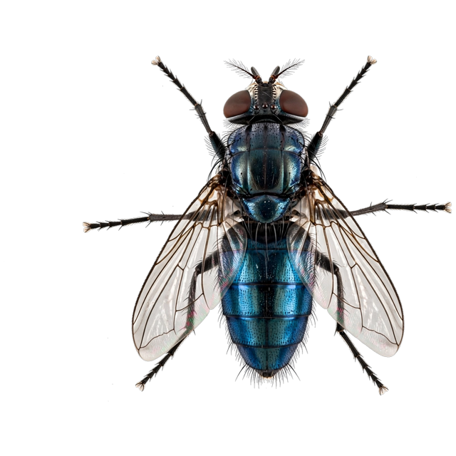 Blue bottle fly (Calliphora spp.)