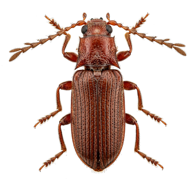 Confused flour beetle (Tribolium confusum)