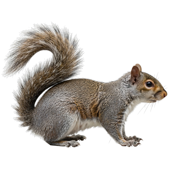 Gray squirrel (Sciurus carolinensis)